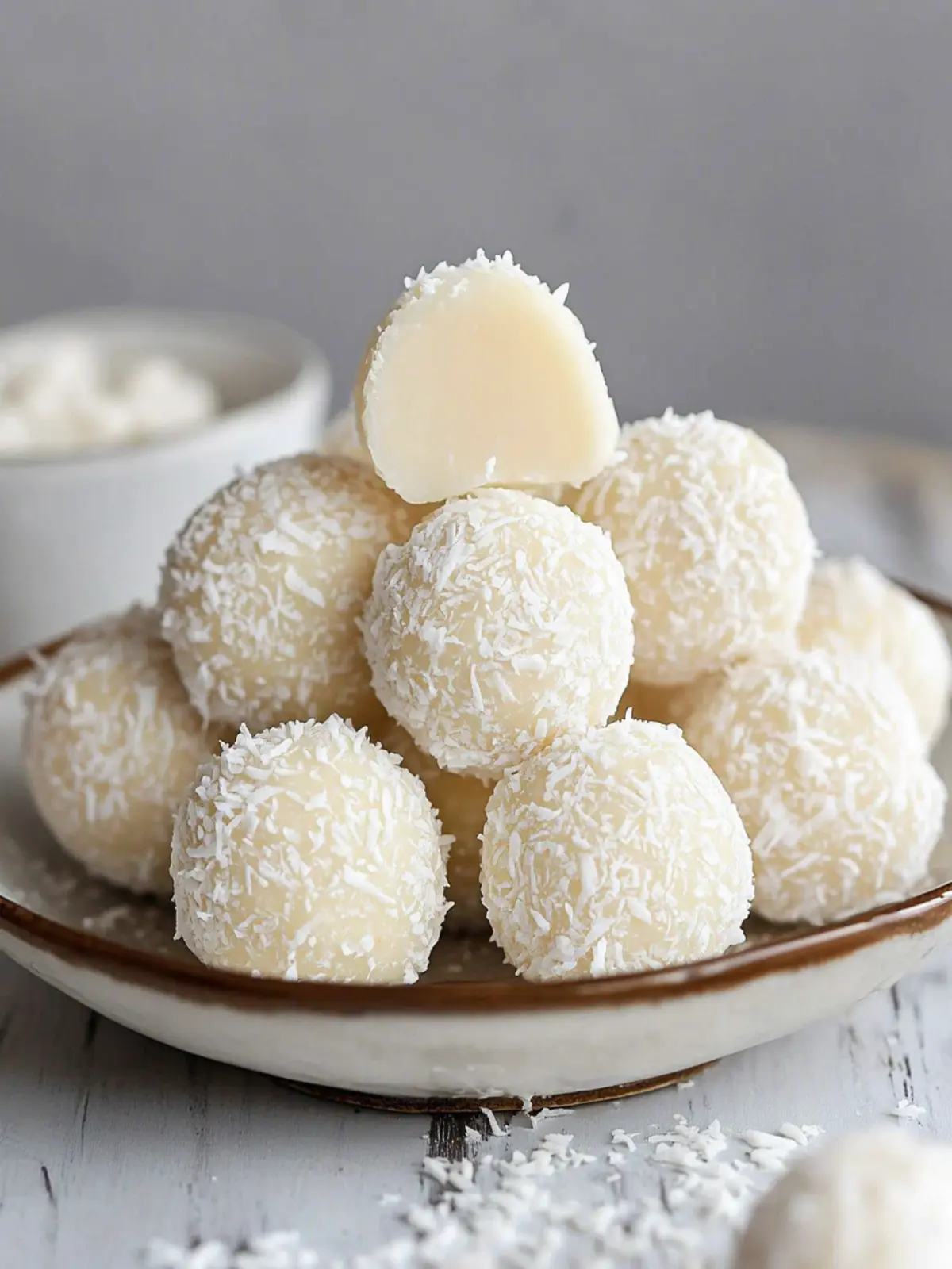 Irresistible Coconut Snowball Truffles to Delight Your Senses 3 Coconut Snowball Truffles