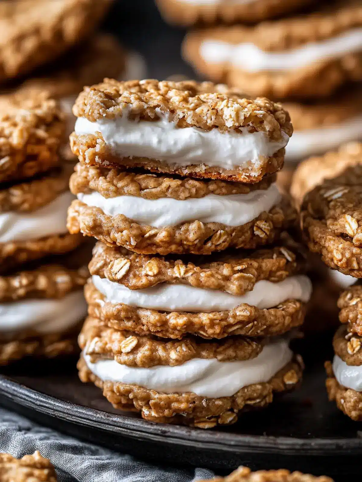 Homemade Oatmeal Cream Pies Crafted with Love and Fluff 4 Oatmeal Cream Pies
