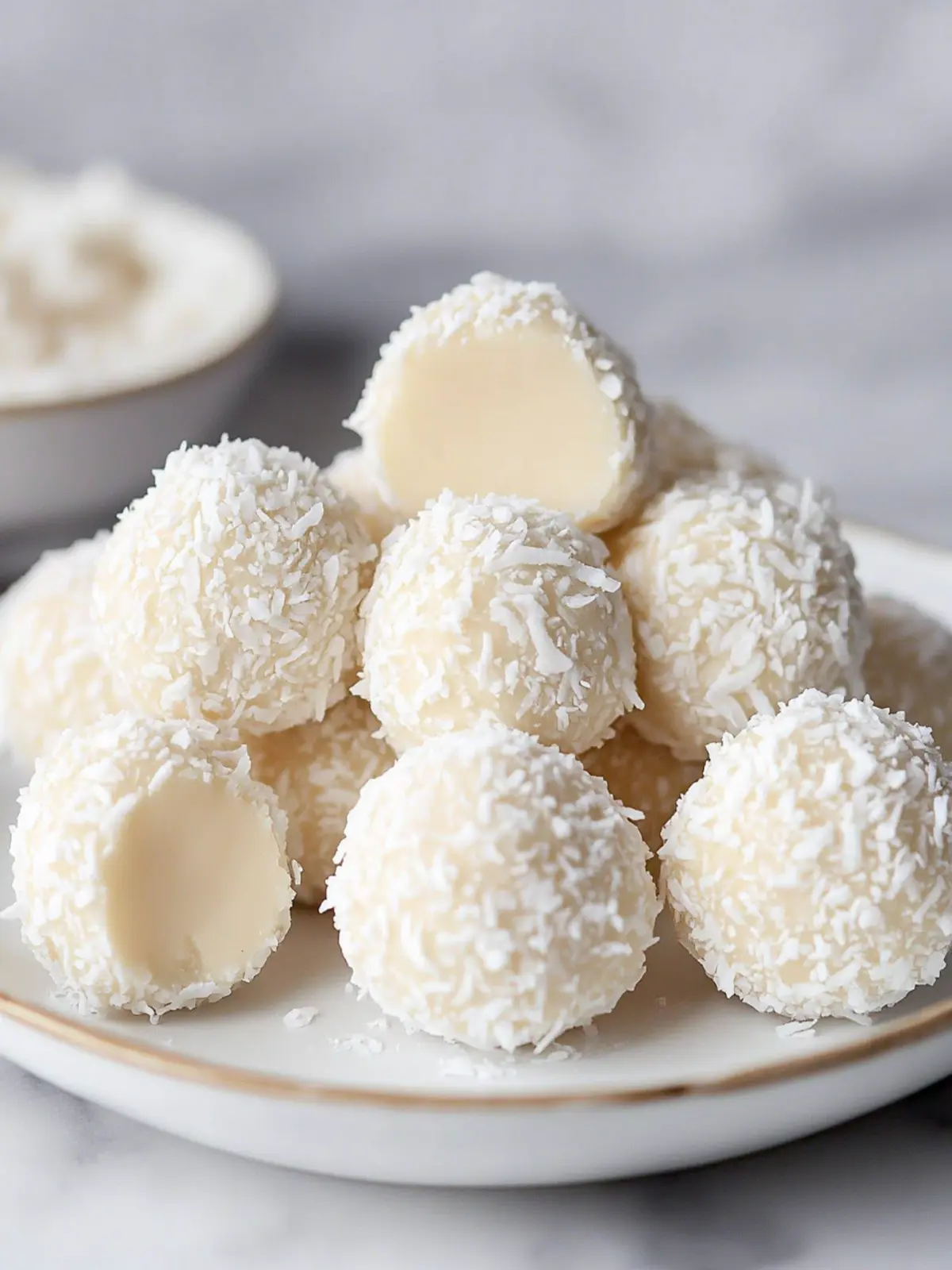 Irresistible Coconut Snowball Truffles to Delight Your Senses 4 Coconut Snowball Truffles