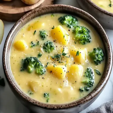Creamy Broccoli Potato Cheese Soup for Cozy Nights at Home 9 Creamy Broccoli Potato Cheese Soup for Cozy Nights