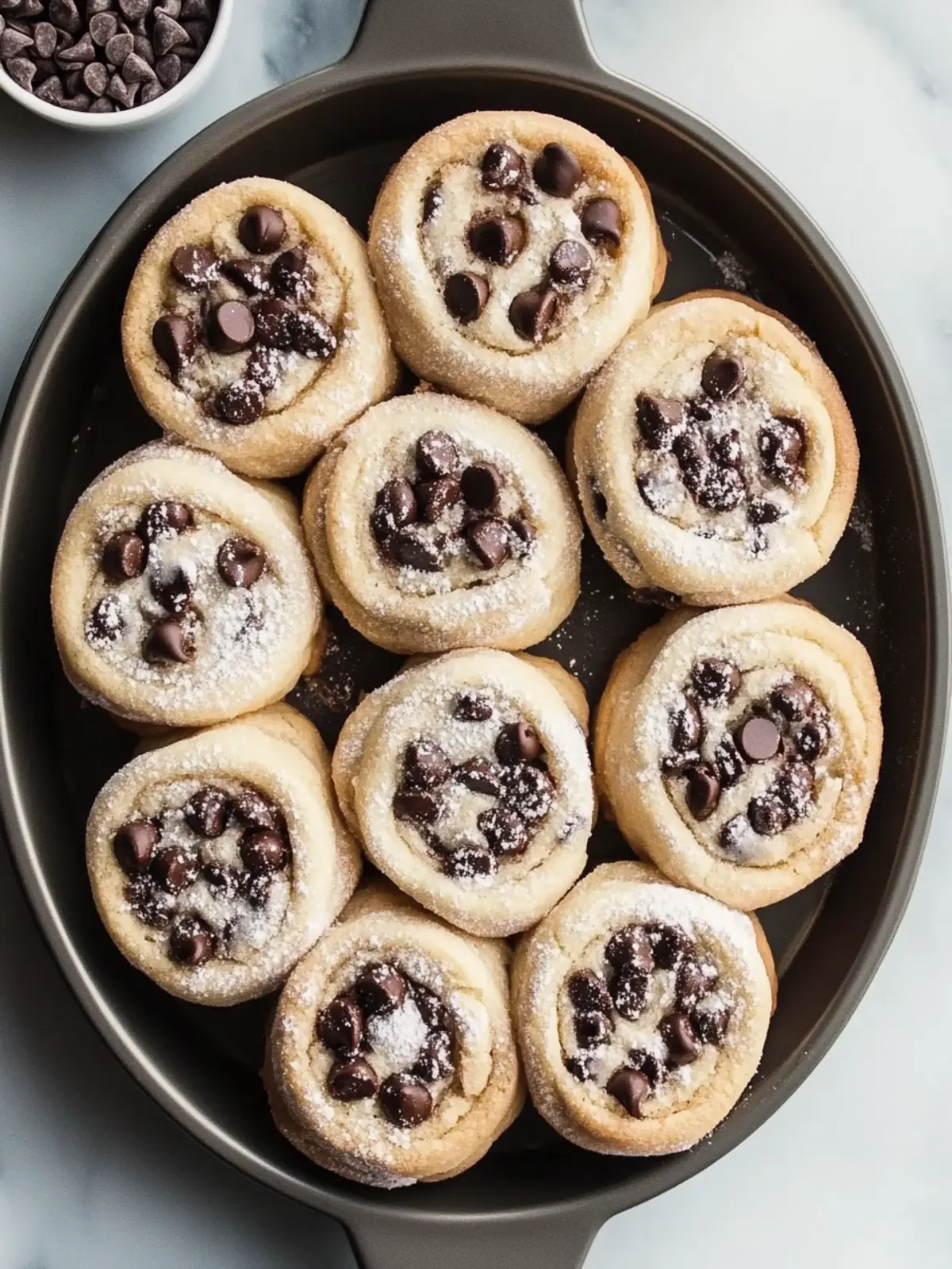 Decadent Chocolate Chip Cookie Rolls You'll Adore 4 Chocolate Chip Cookie Rolls