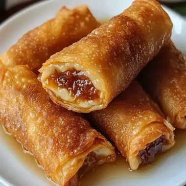 Texas Twinkies Egg Rolls with Honey: Crispy, Sweet Perfection 9 Texas Twinkies Egg Rolls with Honey