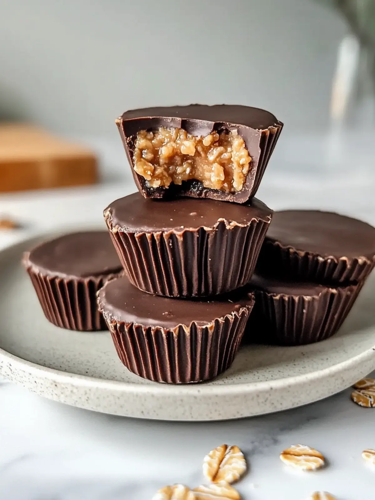 Peanut Butter Oat Cups: Quick Vegan Delights for Everyone 4 Peanut Butter Oat Cups