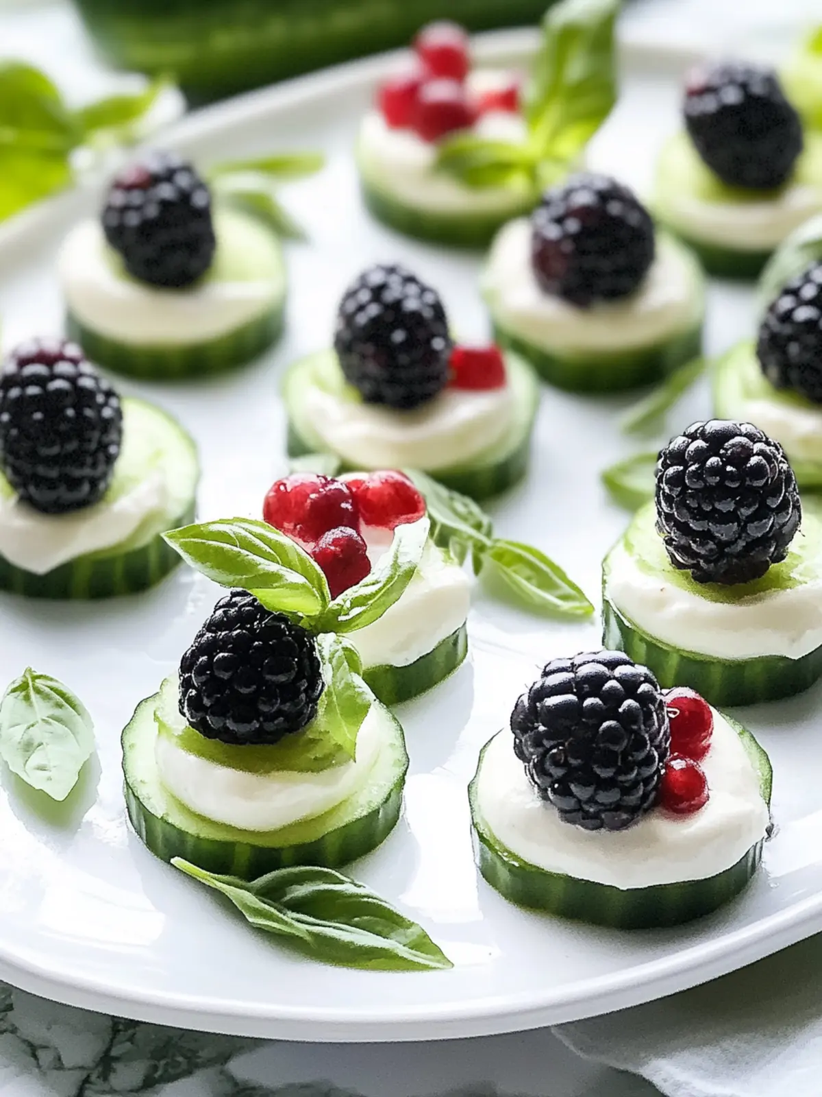 Delicious Blackberry-Cucumber Caprese Bites for Summer Fun 3 Blackberry-Cucumber Caprese Bites