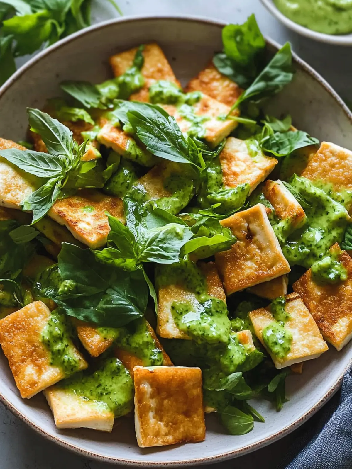 Crispy Green Goddess Tofu: A Flavorful Weeknight Delight 2 Crispy Green Goddess Tofu