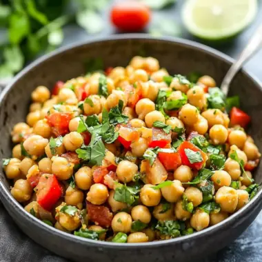 Zesty Curried Chickpea Salad for a Flavorful Fresh Meal 10 Curried Chickpea Salad
