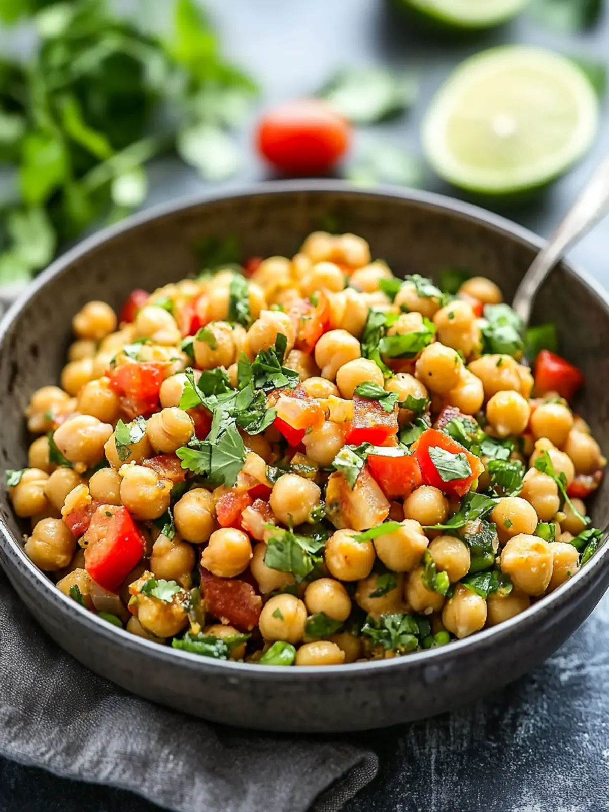 Zesty Curried Chickpea Salad for a Flavorful Fresh Meal 5 Curried Chickpea Salad
