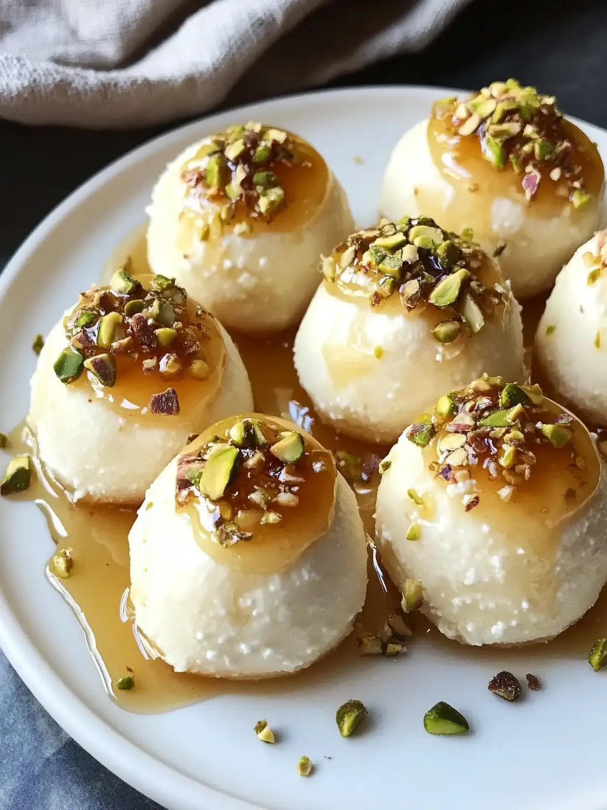 Delightful Ricotta Pistachio Honey Bites for Sweet Tooth Cravings 3 Ricotta Pistachio Honey Bites