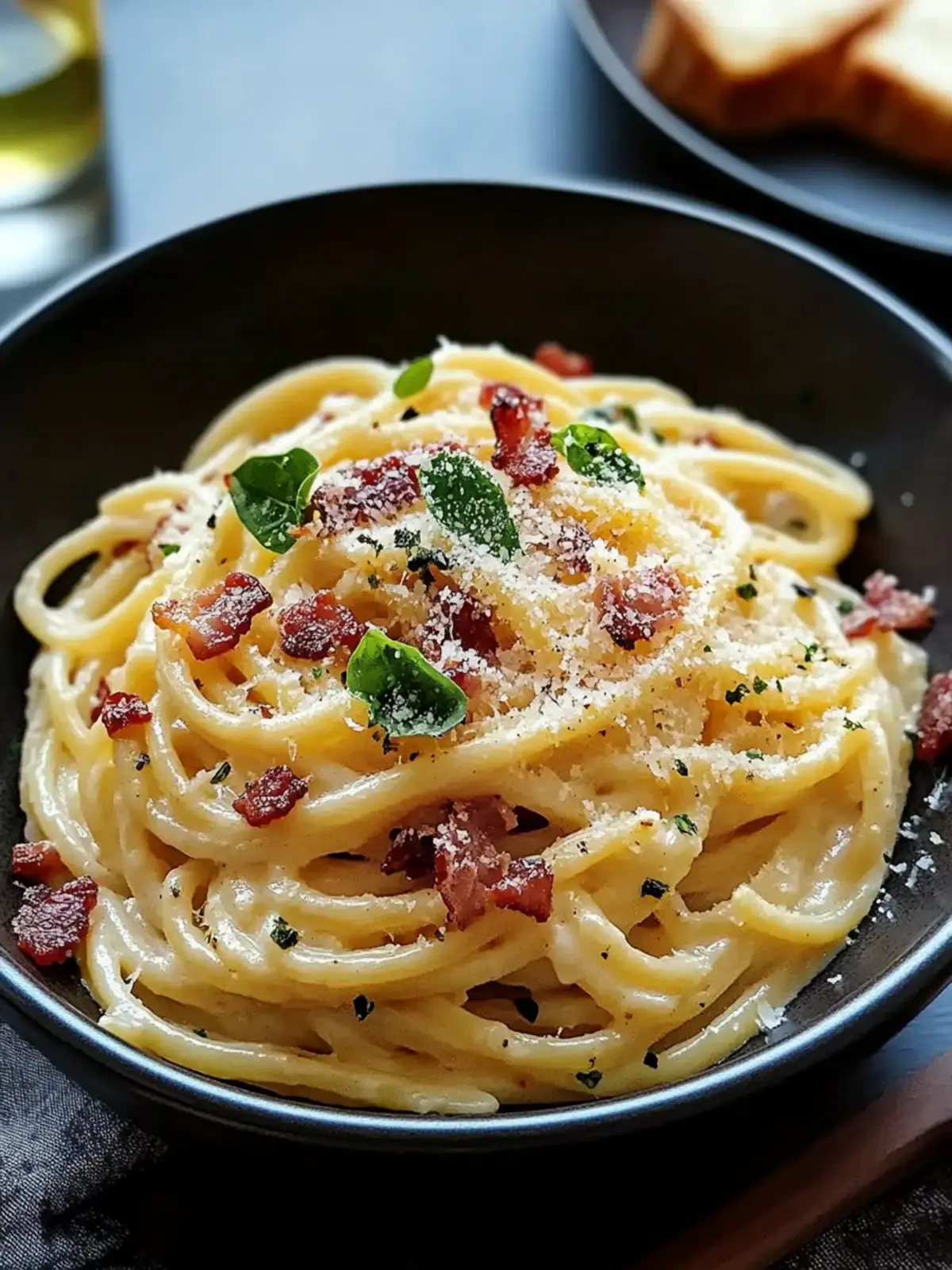 25-Minute Bacon Carbonara Pasta for a Quick Family Feast 3 25-Minute Bacon Carbonara Pasta