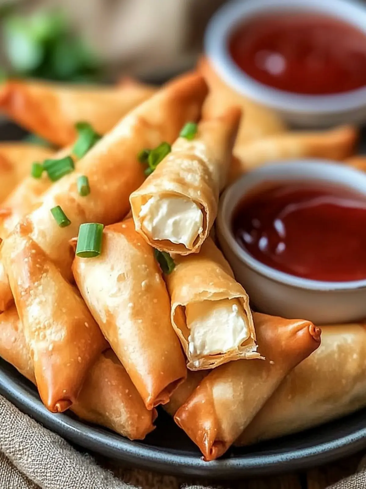 Delicious Baked Cream Cheese Rangoon Rolls: A Healthier Twist 4 Baked Cream Cheese Rangoon Rolls