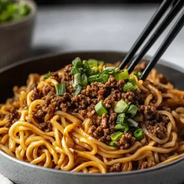 Mongolian Ground Beef Noodles: Quick Family Dinner Delight 10 Mongolian Ground Beef Noodles