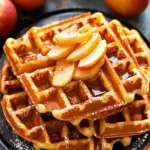 Cozy Apple Waffles Recipe with Cinnamon Apple Topping Delight 84 Apple Waffles Recipe with Cinnamon Apple Topping