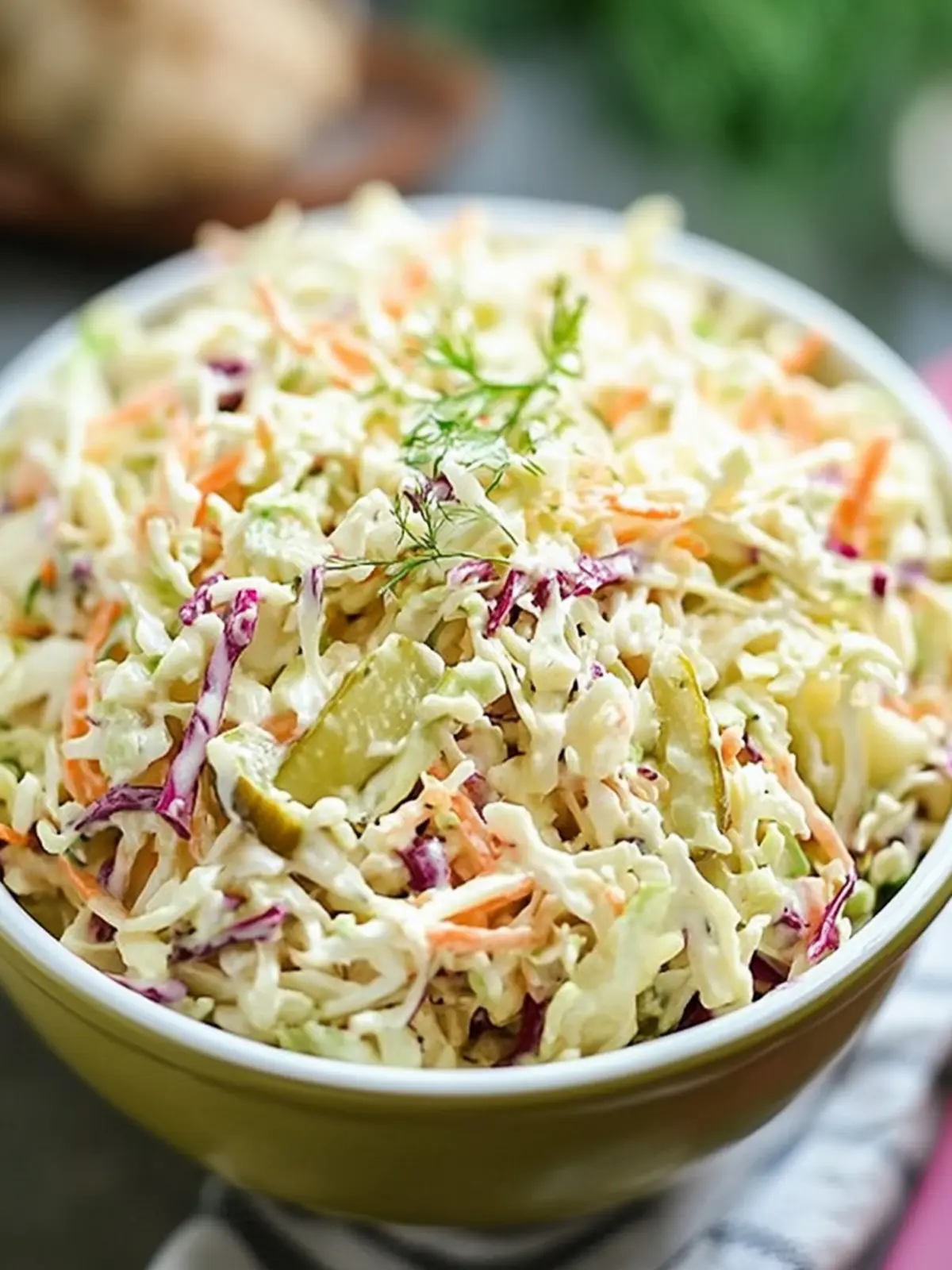Dill Pickle Coleslaw: A Refreshing Twist on a Southern Classic 3 Dill Pickle Coleslaw