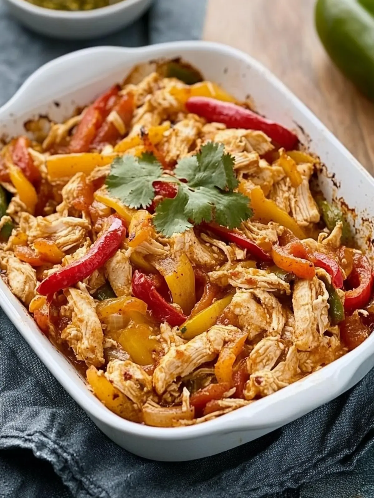 Savor the Easy Chicken Fajita Casserole Everyone Loves 4 Chicken Fajita Casserole