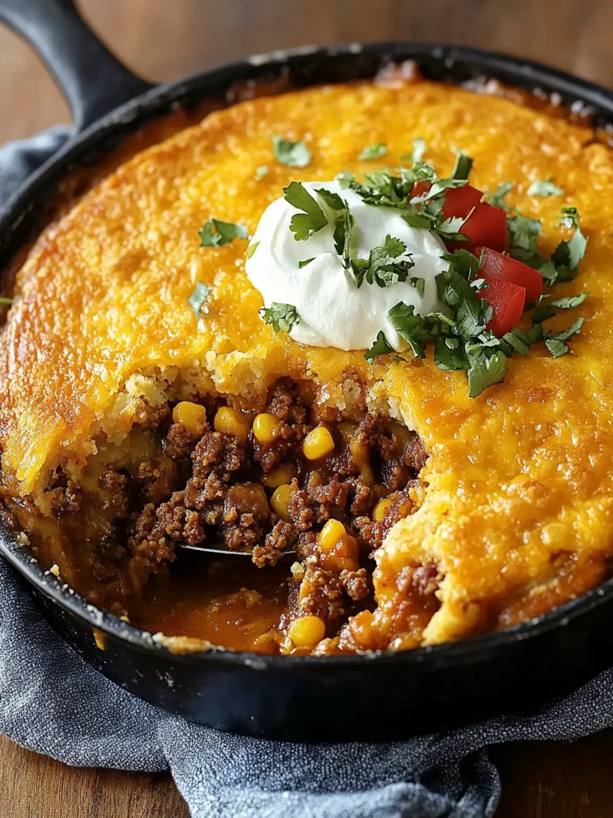Savory Texas Tamale Pie: Comfort Food with a Twist 4 Texas Tamale Pie