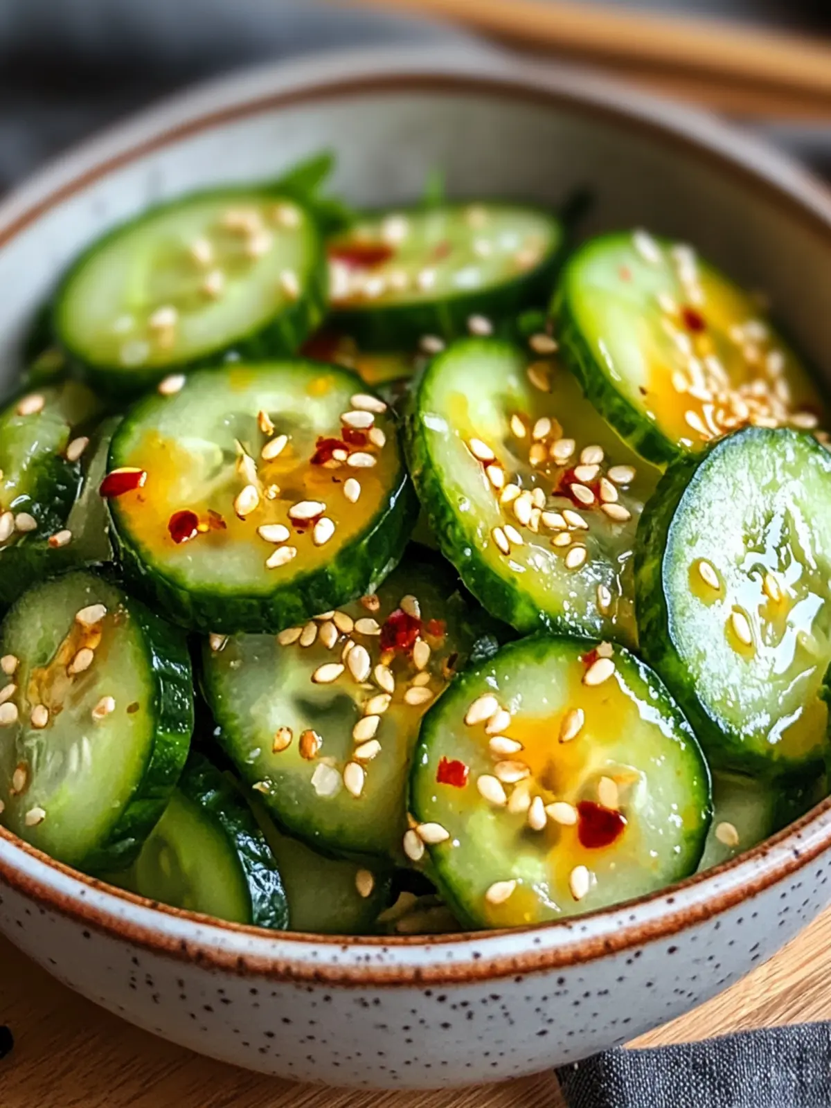 Easy Asian Cucumber Salad: Crunchy Goodness in Minutes 3 Easy Asian Cucumber Salad