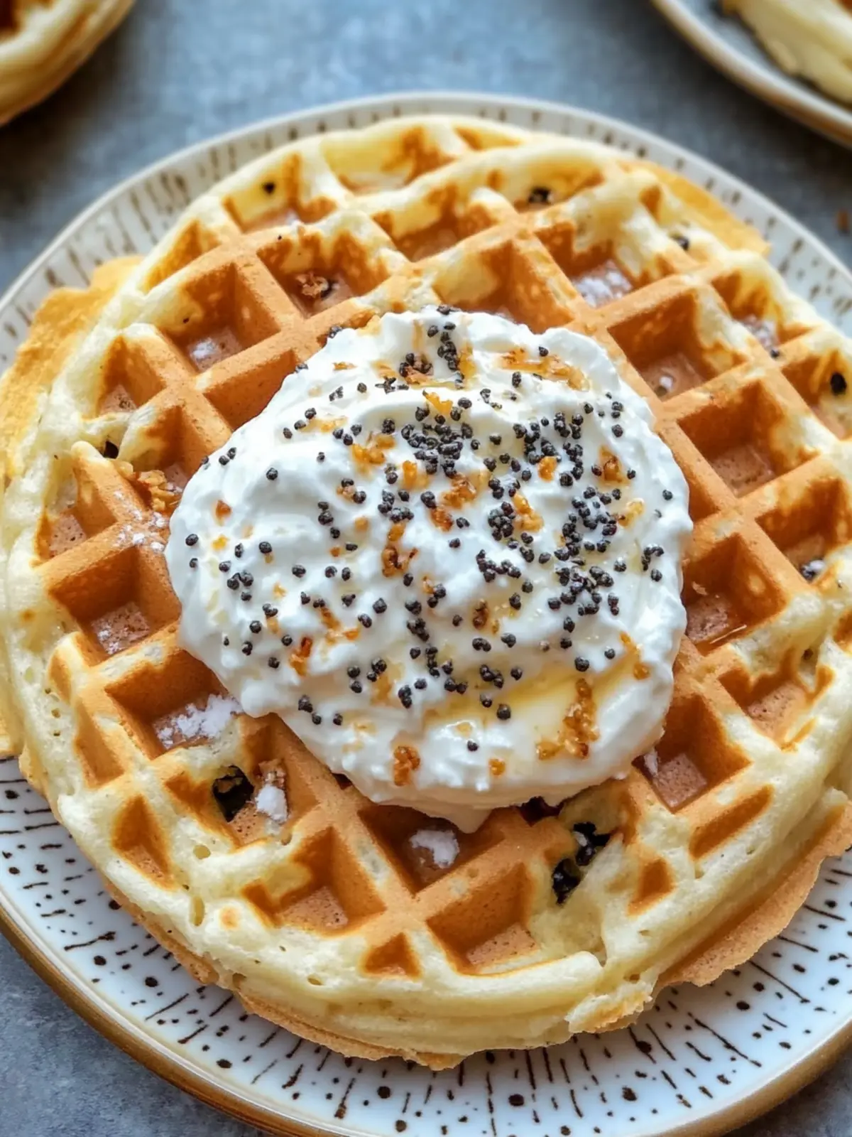 Everything Bagel Chaffles: A Crispy Keto Breakfast Delight 3 Everything Bagel Chaffles