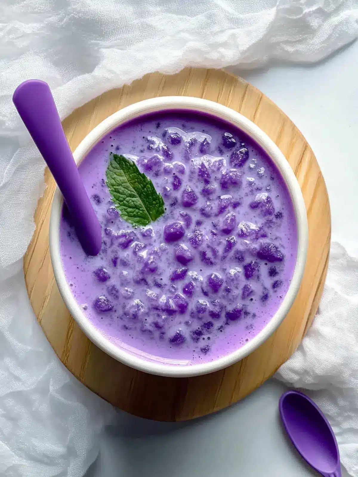Delight in Ube Sago: Creamy, Tropical Dessert Fun 4 Ube Sago