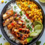 Savory Street Corn Chicken Rice Bowl You'll Crave Again! 82 Street Corn Chicken Rice Bowl