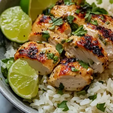 Zesty Coconut Lime Chicken and Rice for a Flavor Explosion 9 Coconut Lime Chicken and Rice