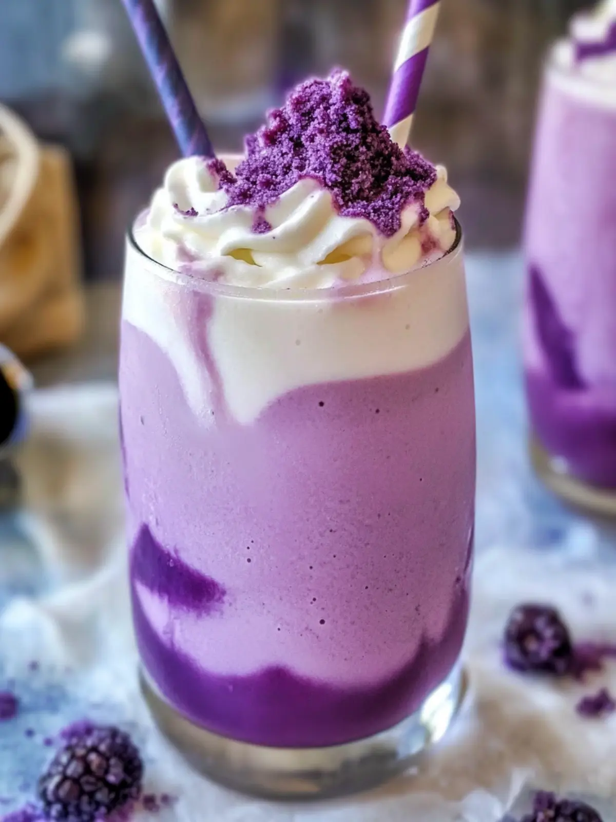 3 Ingredients Ube Milkshake to Wow Any Dessert Lover 3 3 Ingredients UBE MILKSHAKE!