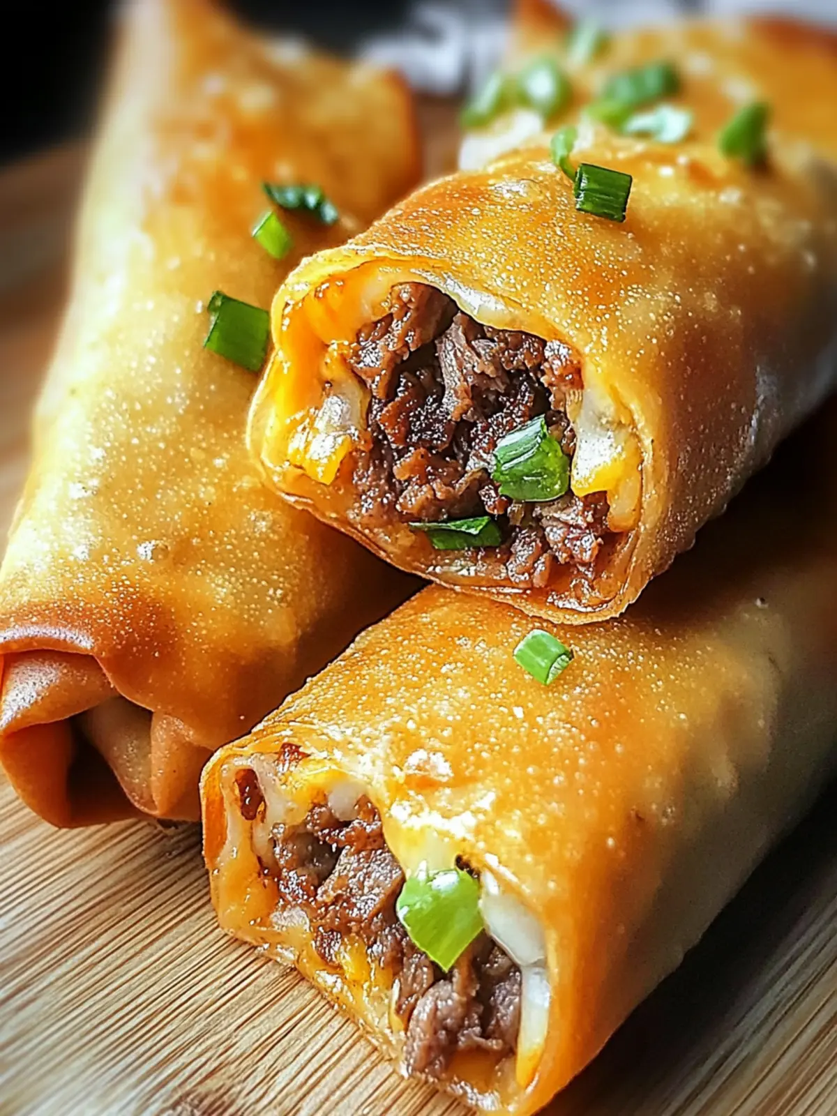 Crispy Philly Cheesesteak Egg Roll Recipe in Just 35 Minutes 3 Philly Cheesesteak Egg Roll