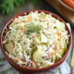 Dill Pickle Coleslaw: A Refreshing Twist on a Southern Classic 81 Dill Pickle Coleslaw