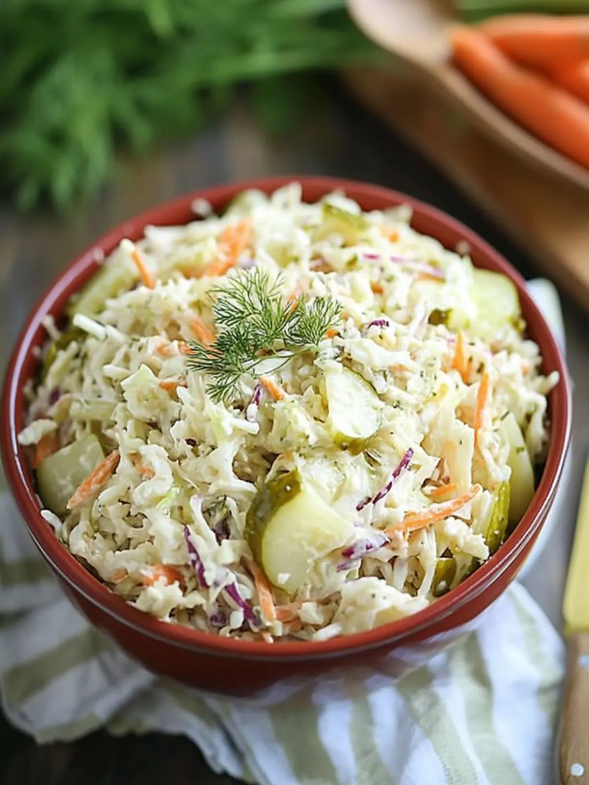 Dill Pickle Coleslaw: A Refreshing Twist on a Southern Classic 5 Dill Pickle Coleslaw