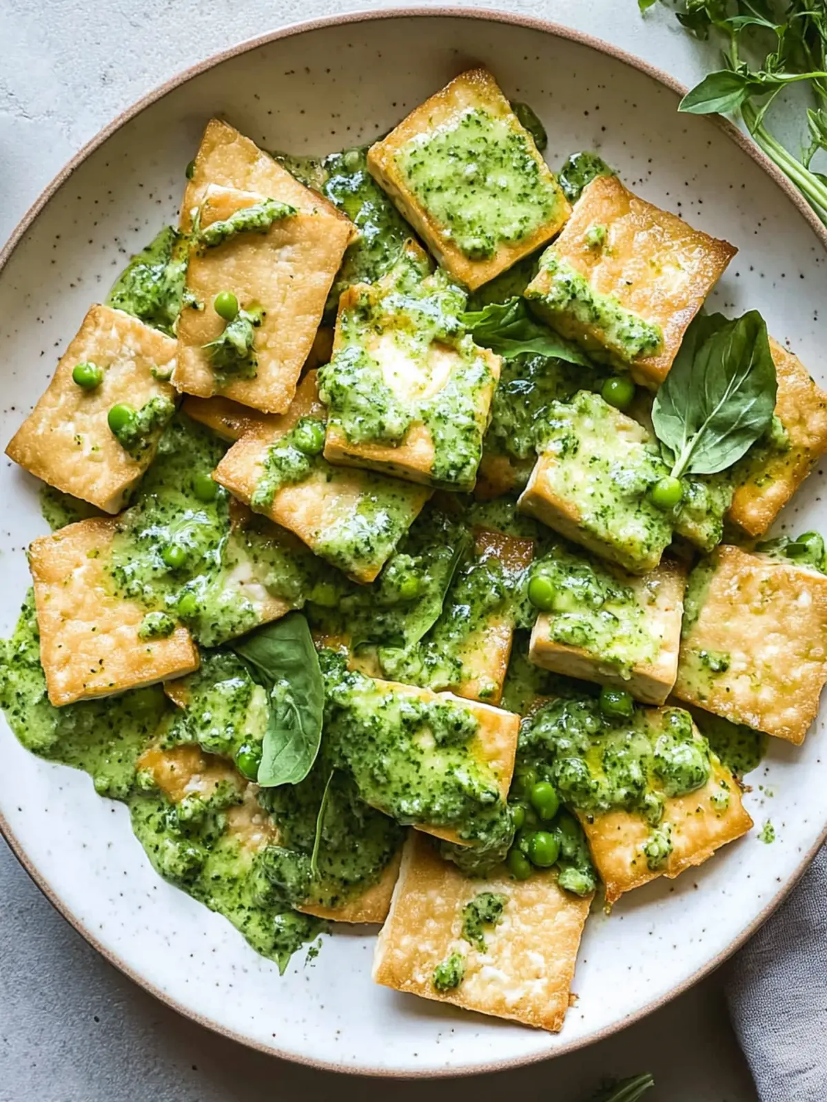 Crispy Green Goddess Tofu: A Flavorful Weeknight Delight 5 Crispy Green Goddess Tofu