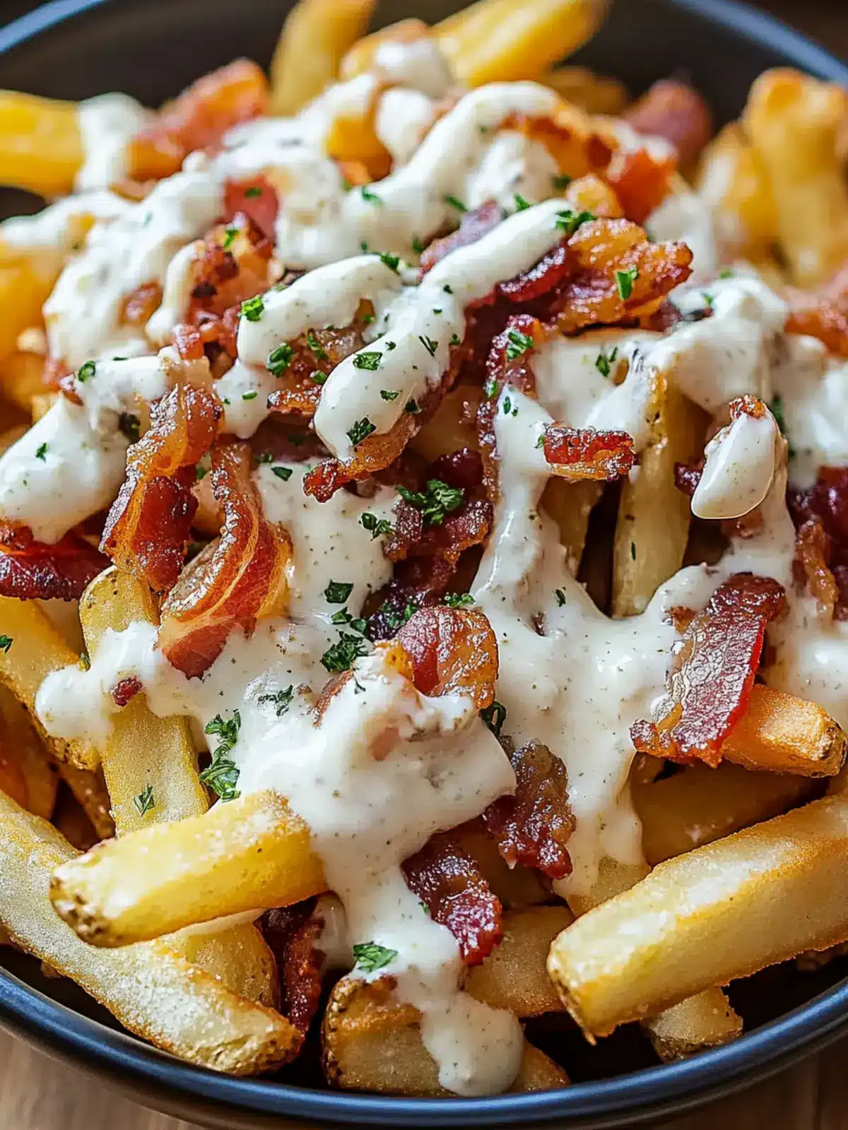Ultimate Chicken Bacon Ranch Fries Recipe You'll Love 3 Chicken Bacon Ranch Fries Recipe
