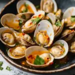 Red Curry, Coconut, and Ginger Infused Steamed Clams Delight 12 Red Curry, Coconut, and Ginger Infused Steamed Clams