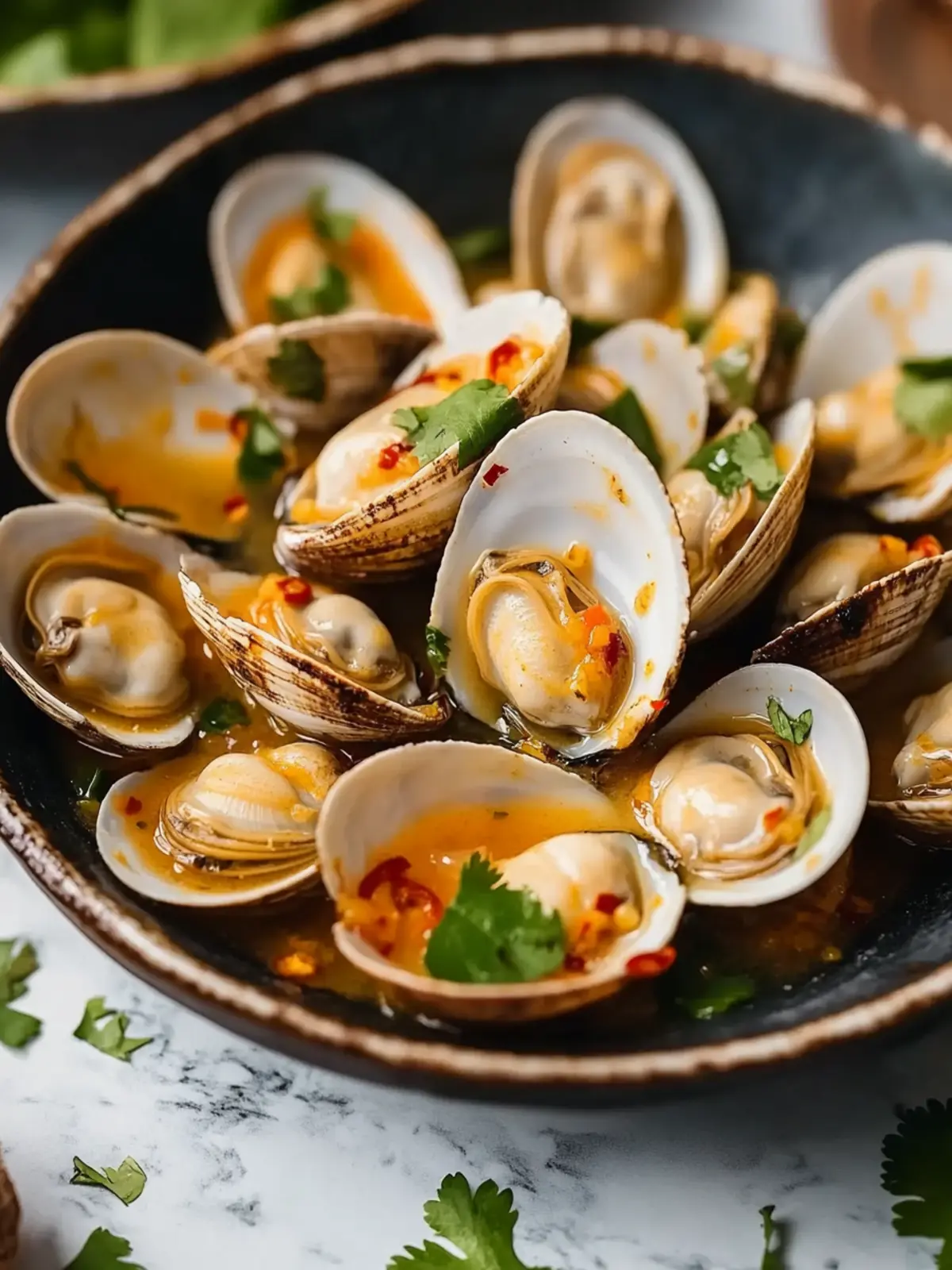 Red Curry, Coconut, and Ginger Infused Steamed Clams Delight 5 Red Curry, Coconut, and Ginger Infused Steamed Clams