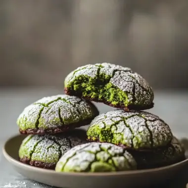 Easy Matcha Chocolate Crinkle Cookies for a Sweet Twist 10 Easy Matcha Chocolate Crinkle Cookies