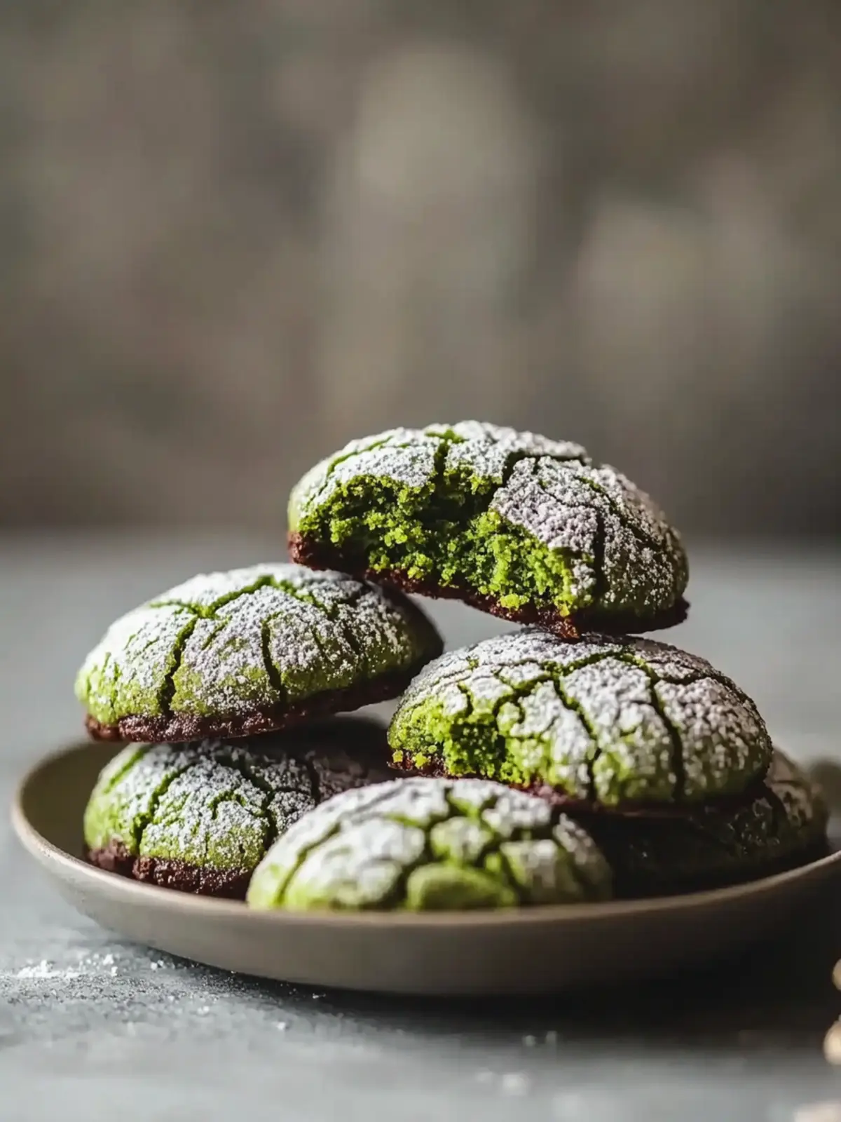 Easy Matcha Chocolate Crinkle Cookies for a Sweet Twist 5 Easy Matcha Chocolate Crinkle Cookies