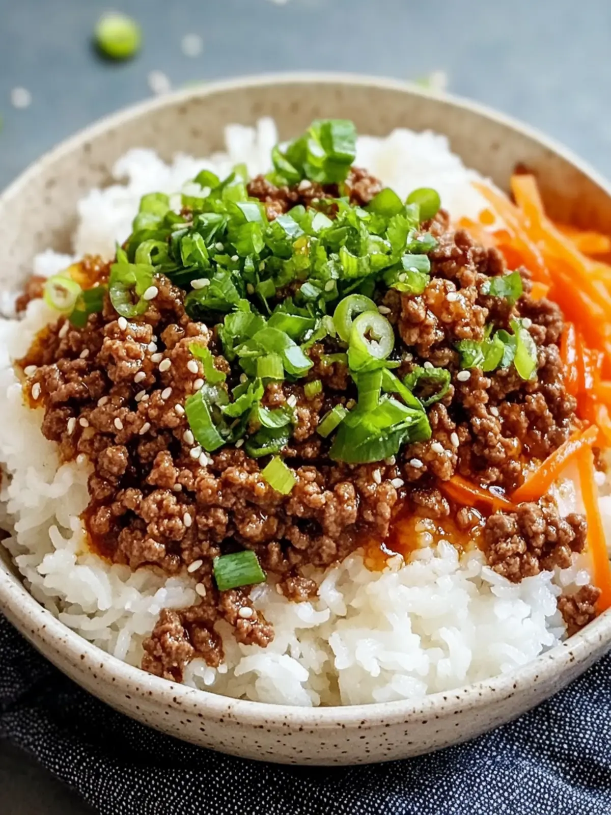 Spicy Ground Beef Hot Honey Bowl for a Sweet Dinner Twist 4 Ground Beef Hot Honey Bowl