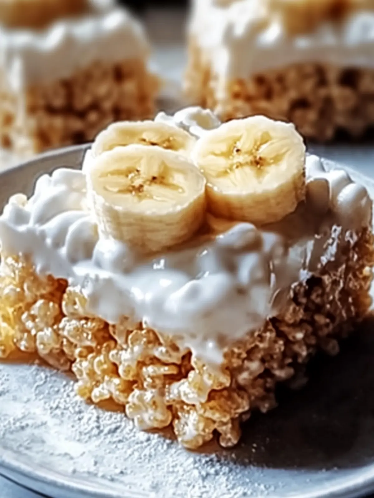 Banana Pudding Rice Krispie Treats: Quick No-Bake Joy 3 Banana Pudding Rice Krispie Treats