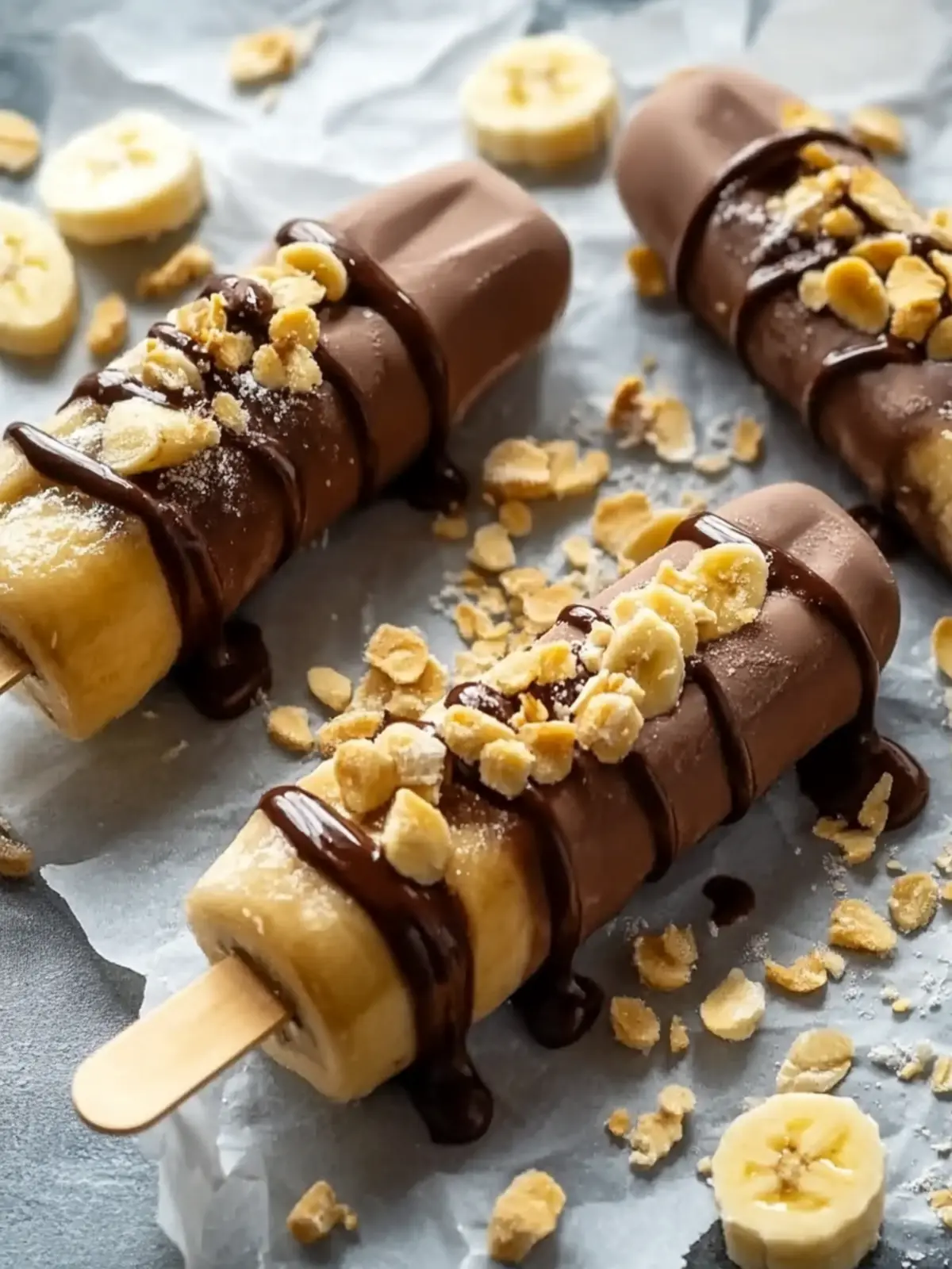 Low Calorie Frozen Banana Snickers for Guilt-Free Indulgence 2 Low Calorie Frozen Banana Snickers