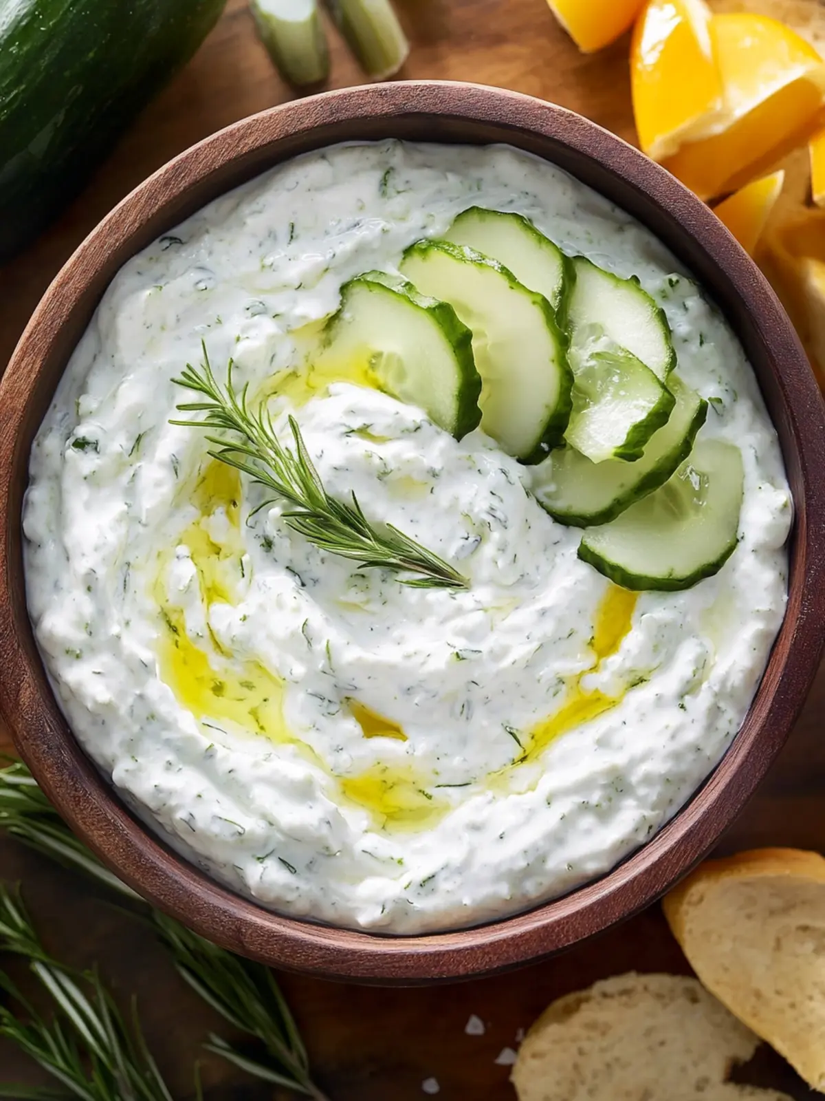 Creamy Homemade Tzatziki: Refreshing Dip in Just 20 Minutes 2 Homemade Tzatziki