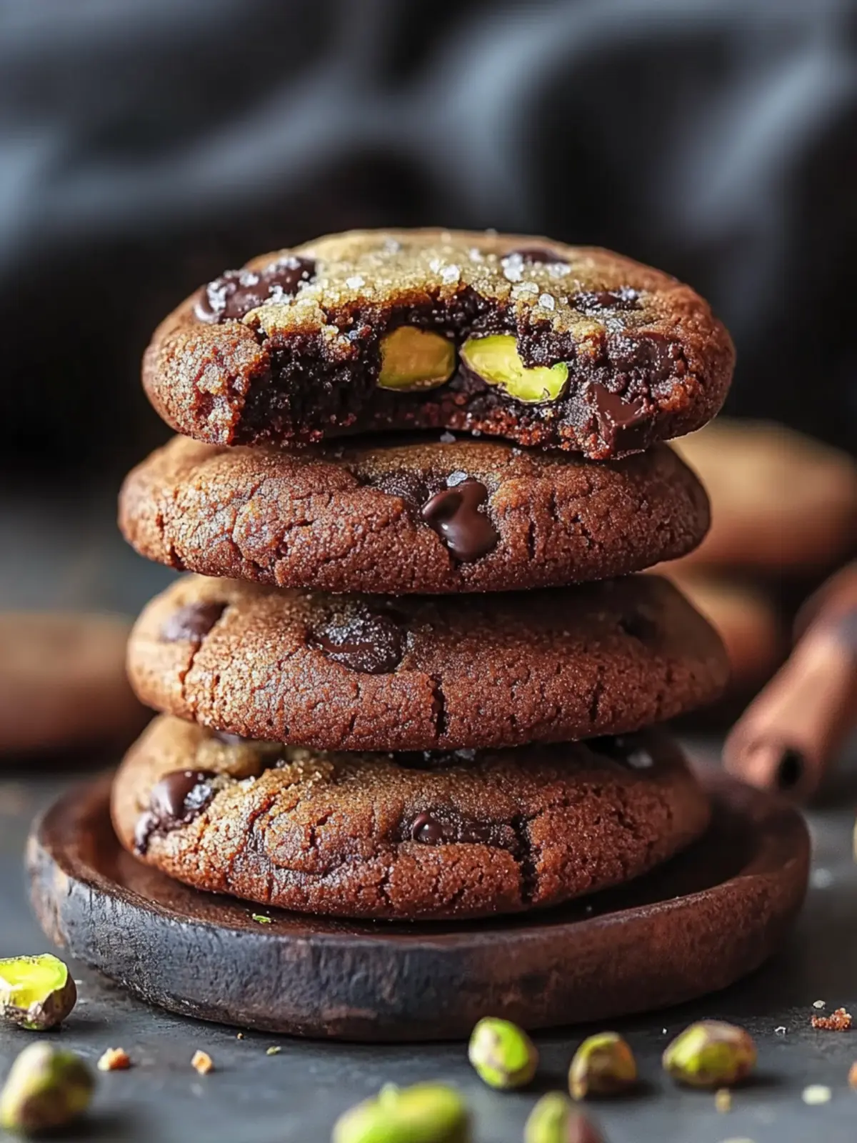 Dubai Chocolate Cookies with Crunchy Pistachio Delight Bliss 5 Dubai Chocolate Cookies with Crunchy Pistachio Delight