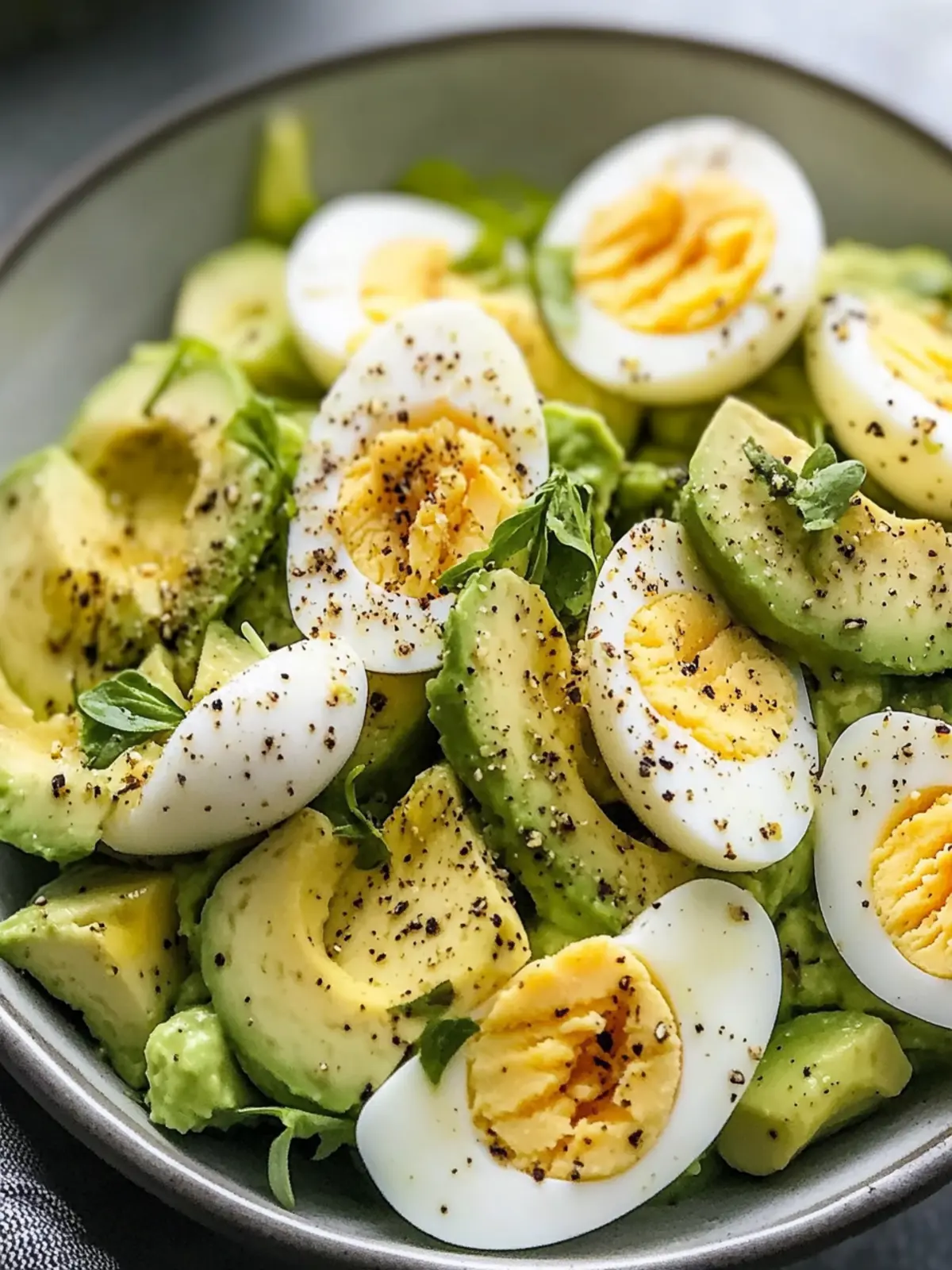 Creamy Avocado Egg Salad Ready in Just 10 Minutes! 2 Avocado Egg Salad