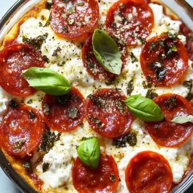 Delicious Cottage Cheese Pizza Bowl for a Healthy Pizza Night 9 Cottage Cheese Pizza Bowl