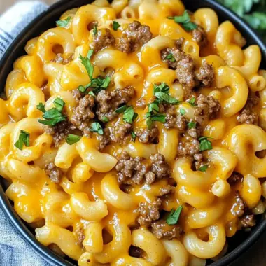 Savory Instant Pot Cheeseburger Macaroni for Busy Families 9 Instant Pot Cheeseburger Macaroni