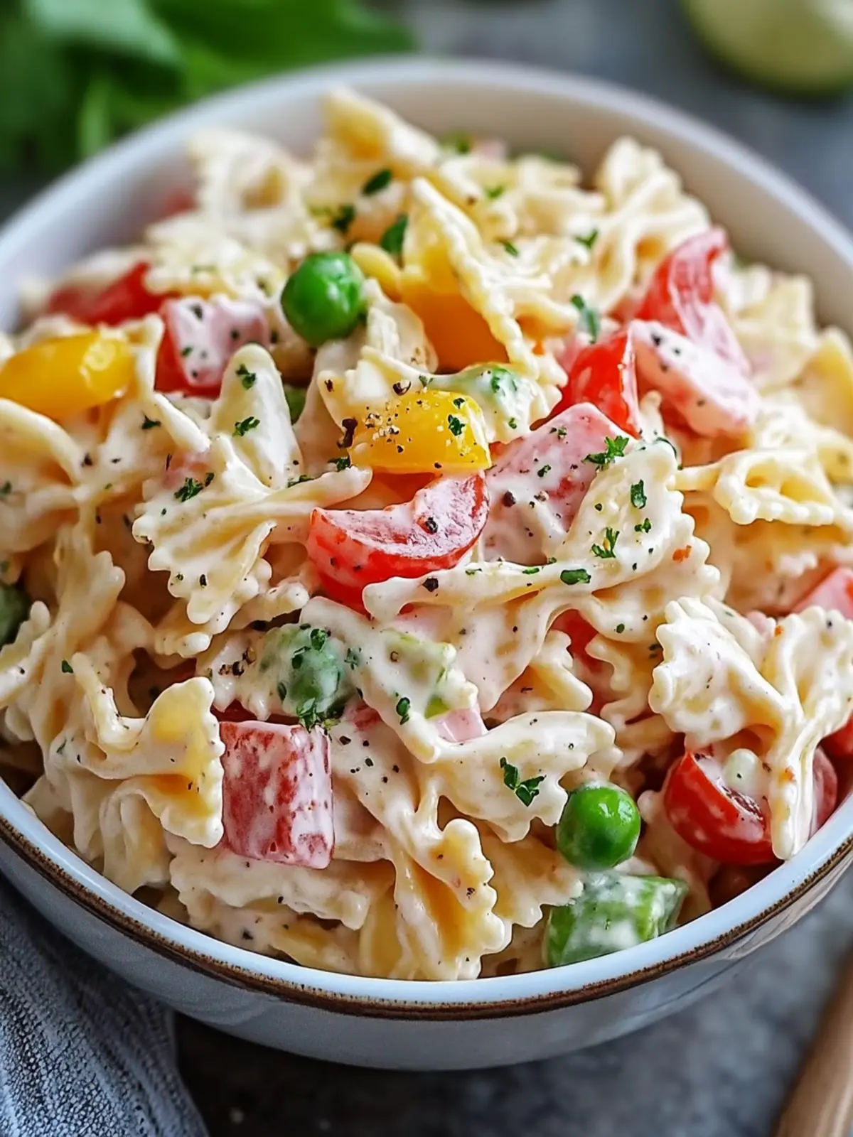 Delicious Creamy Bow Tie Pasta Salad for Every Occasion 5 Delicious Creamy Bow Tie Pasta Salad for Every Occasion