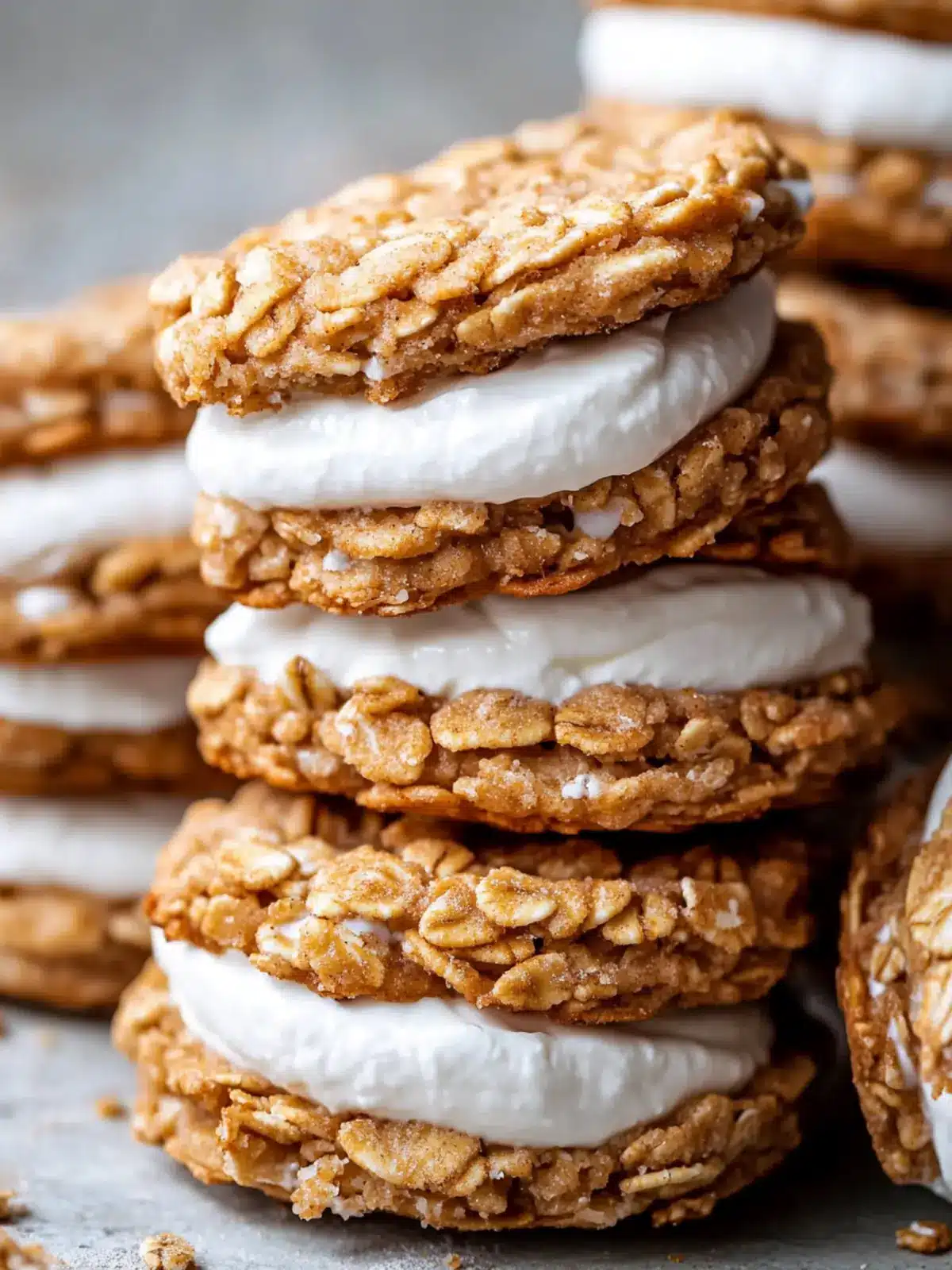 Homemade Oatmeal Cream Pies Crafted with Love and Fluff 2 Oatmeal Cream Pies
