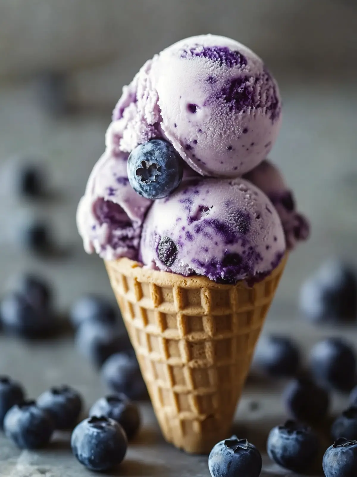 Delicious Blueberry Cheesecake Ice Cream for Summer Bliss 2 Blueberry Cheesecake Ice Cream