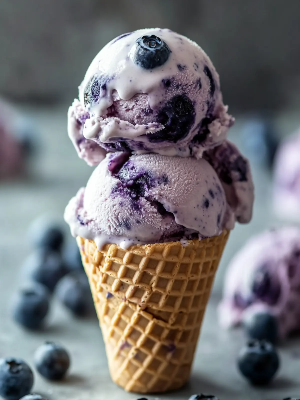 Delicious Blueberry Cheesecake Ice Cream for Summer Bliss 5 Blueberry Cheesecake Ice Cream