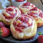 Decadent Strawberry Cheesecake Cinnabon Rolls to Savor 11 Strawberry Cheesecake Cinnabon Rolls