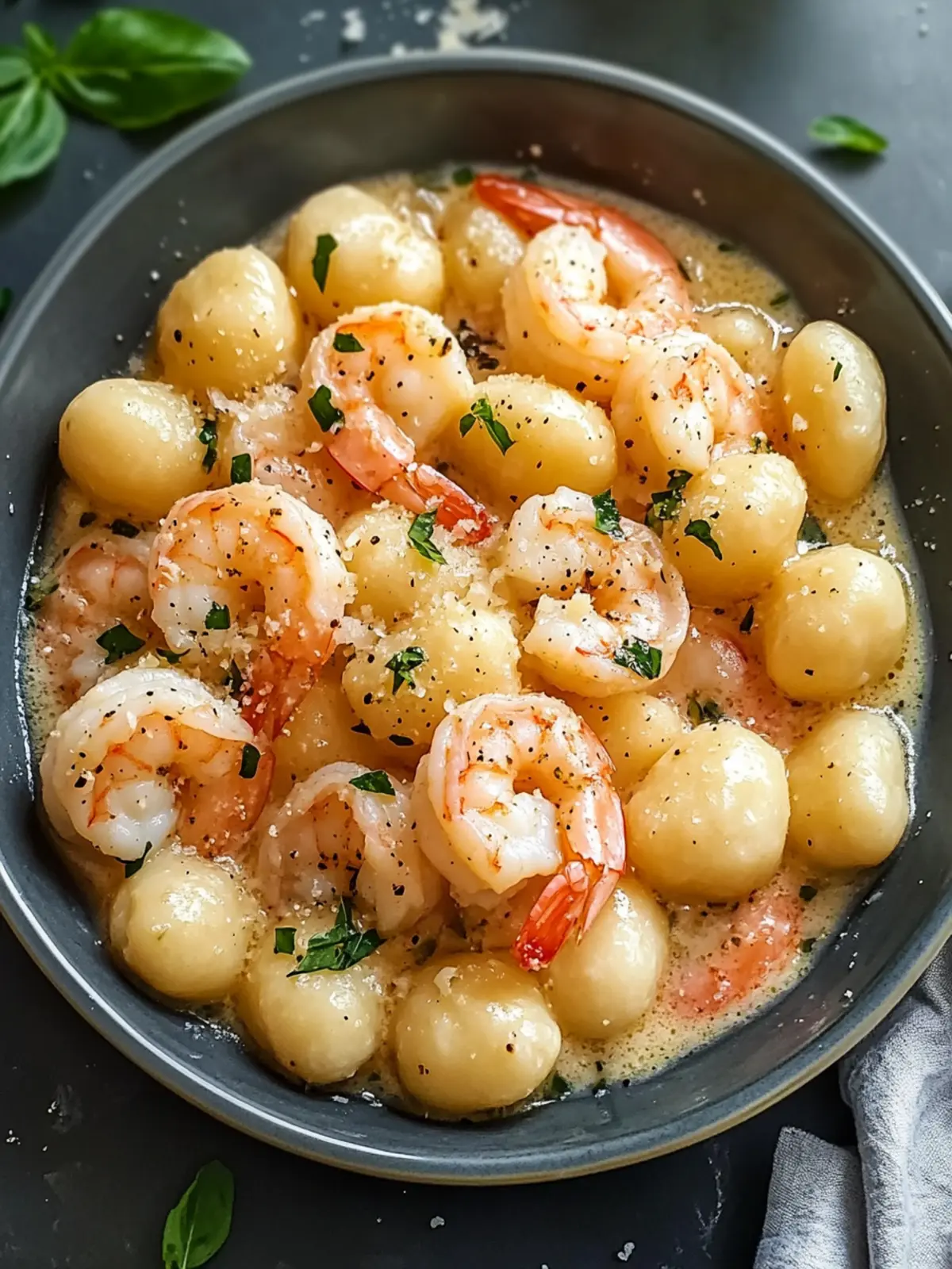 Creamy Shrimp and Gnocchi with Garlic Parmesan Delight in 30 Minutes 5 Creamy Shrimp and Gnocchi with Garlic Parmesan Delight