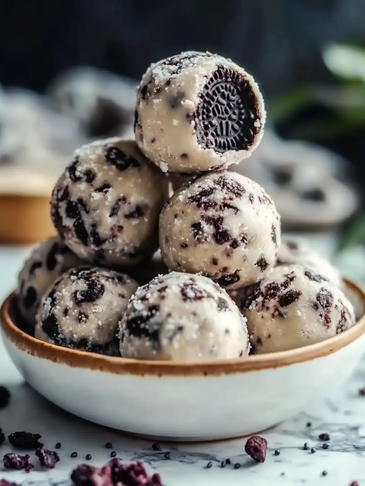 Easy Oreo Protein Balls Recipe You'll Love in Minutes 2 Easy Oreo Protein Balls Recipe