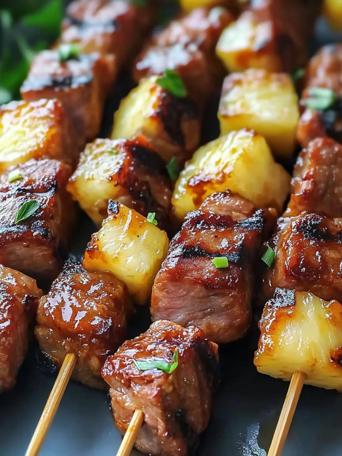Savor the Summer: Pineapple BBQ Pork Skewers in Minutes 5 Pineapple BBQ Pork Skewers